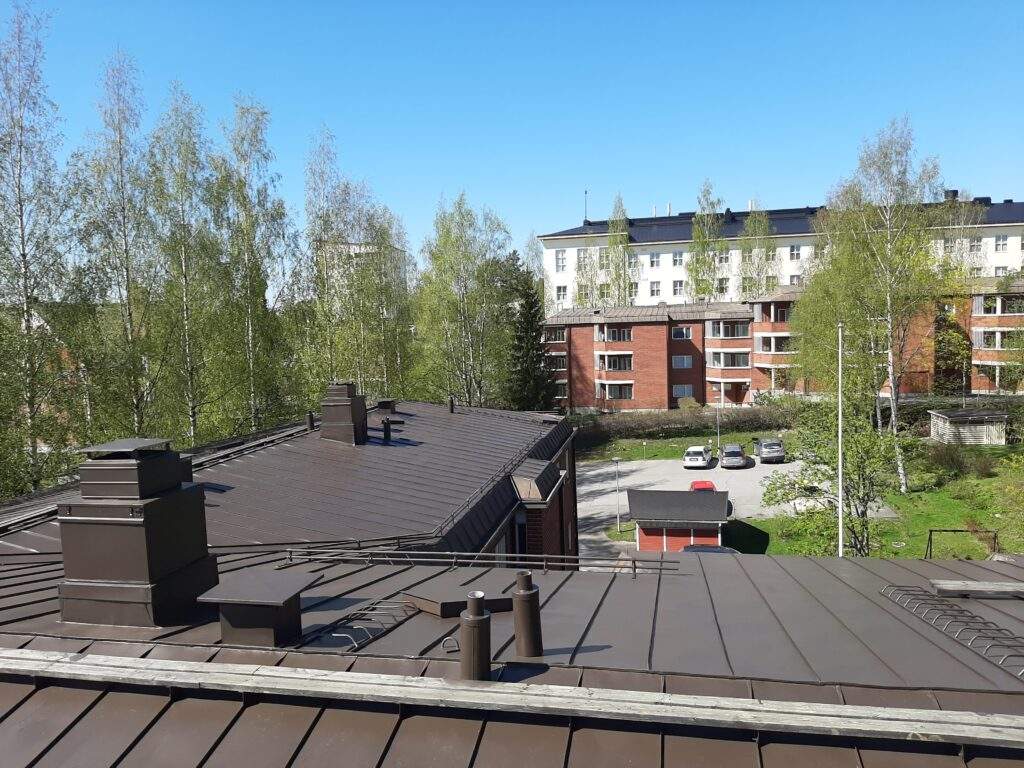 Peltikaton maalaus Kuopio