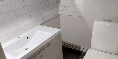 Wc:n laatoitus